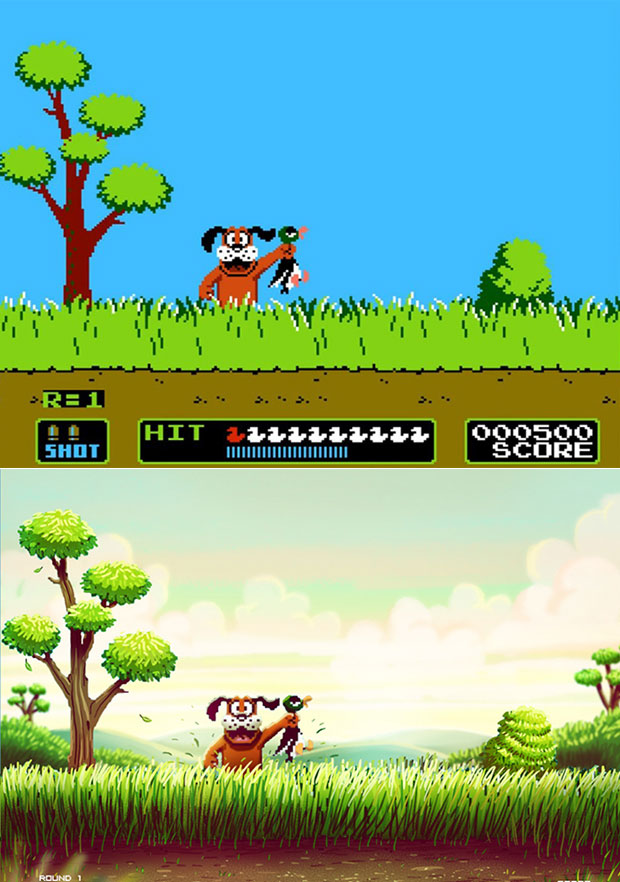 duck-hunt-andres-mocayo-redesign-games-8-bits-com-limao