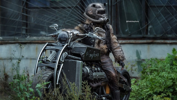 Só na Rússia: Conheça a moto V8 com visual inspirado em Fallout