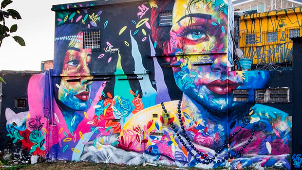 Lopes Supermercados patrocina uma das maiores galerias de grafite do Brasil