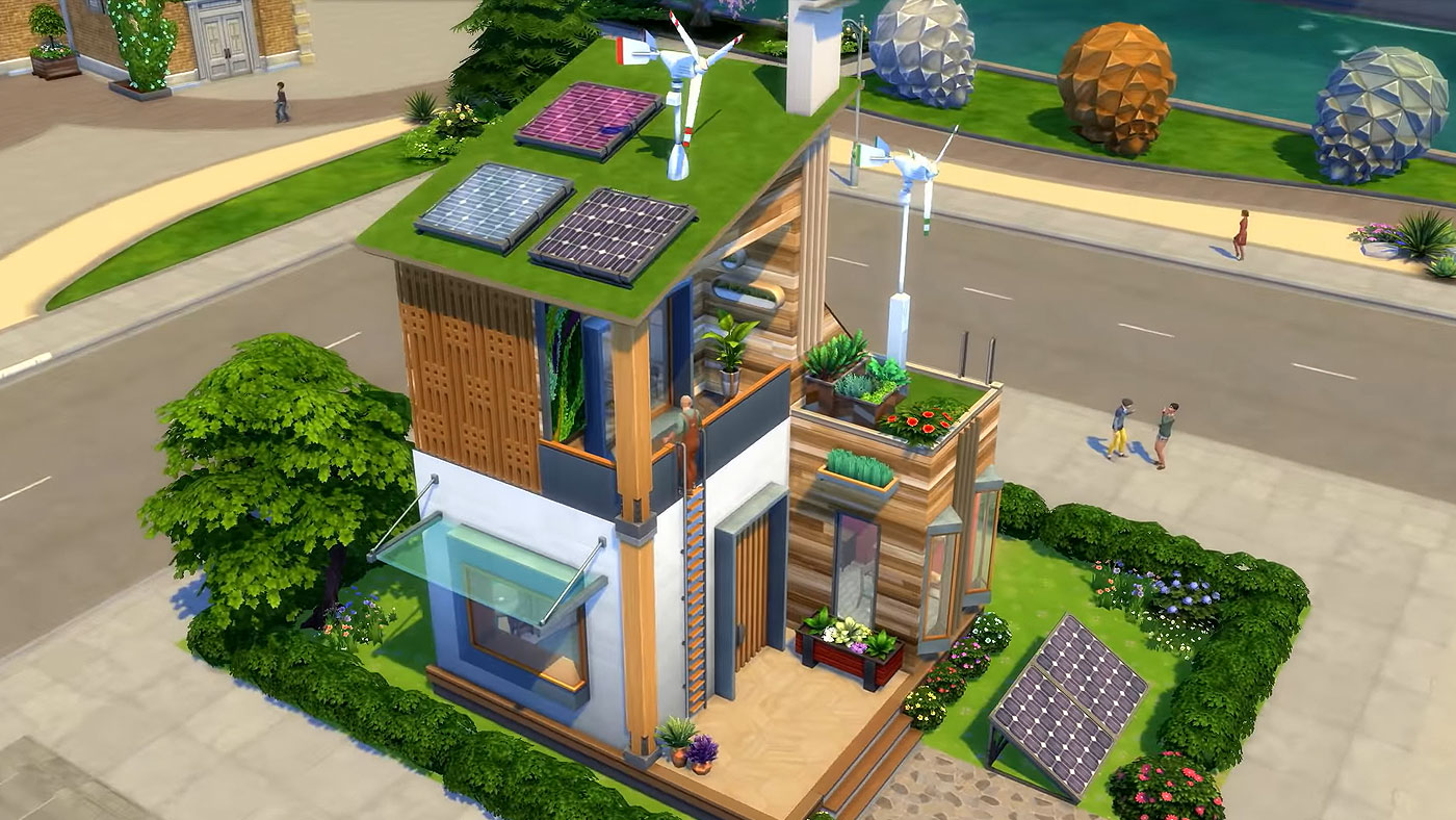 The Sims 4 Vida Sustentável