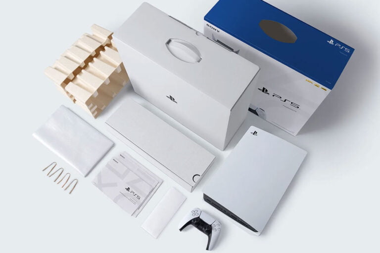 Como a embalagem do PlayStation 5 se tornou 100% reciclável
