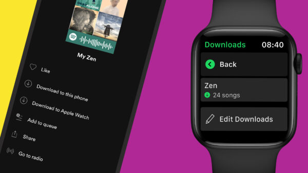 Download De Músicas E Podcasts: Spotify Anuncia Funcionalidade Para Apple Watch