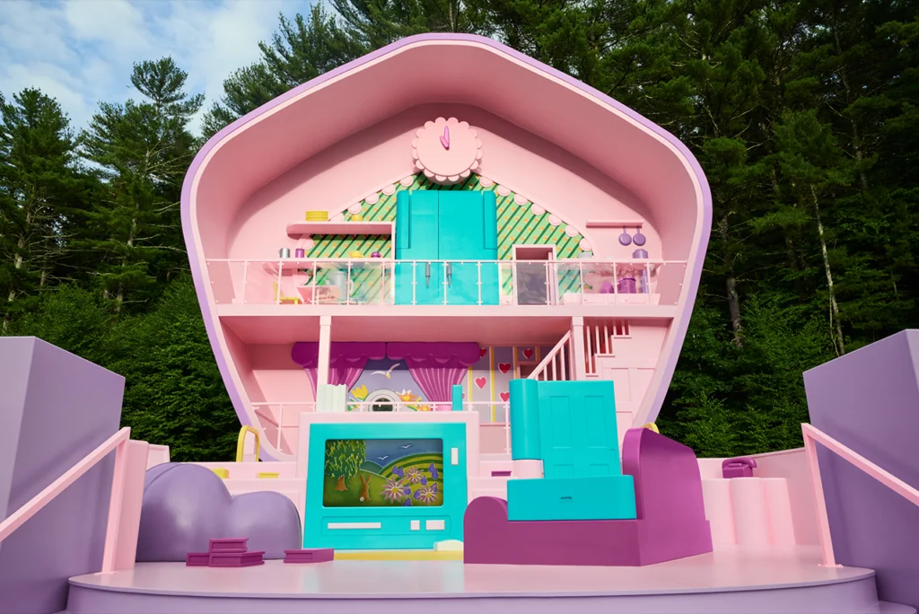 Casa da Polly Pocket ganha vida em experiência do Airbnb