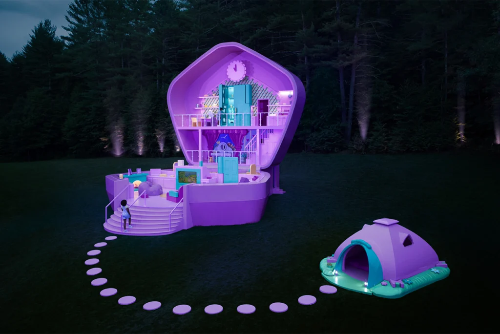 Casa da Polly Pocket ganha vida em experiência do Airbnb