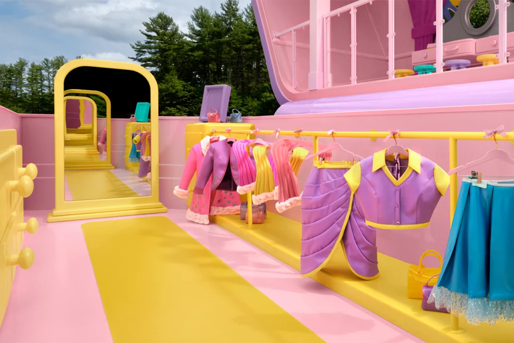 Casa da Polly Pocket ganha vida em experiência do Airbnb