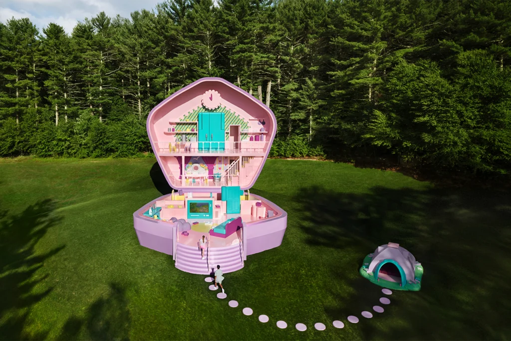 Casa da Polly Pocket ganha vida em experiência do Airbnb