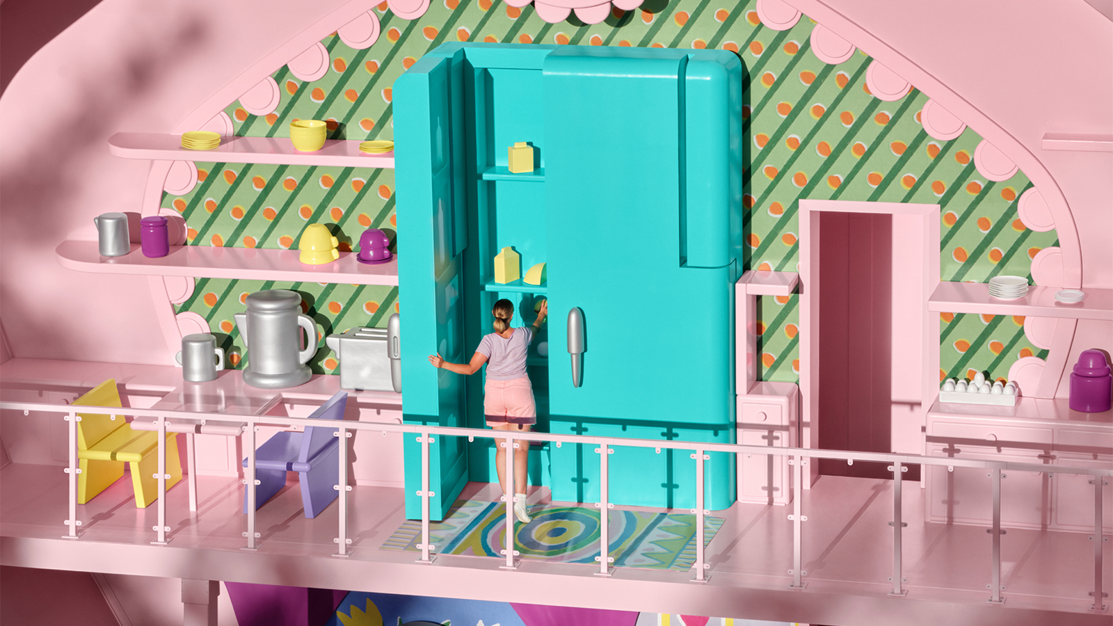 Casa da Polly Pocket ganha vida em experiência do Airbnb