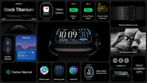 Ultra 2 ganha versão em titânio preto, nova pulseira Hermès e notificações de apneia do sono