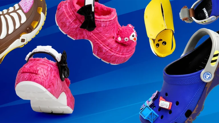 Nova coleção de Crocs é inspirada nos ícones do Fortnite