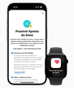 Recurso de apneia do sono chega ao Apple Watch no Brasil