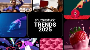 Shutterstock Trends 2025 antecipa o futuro do visual criativo