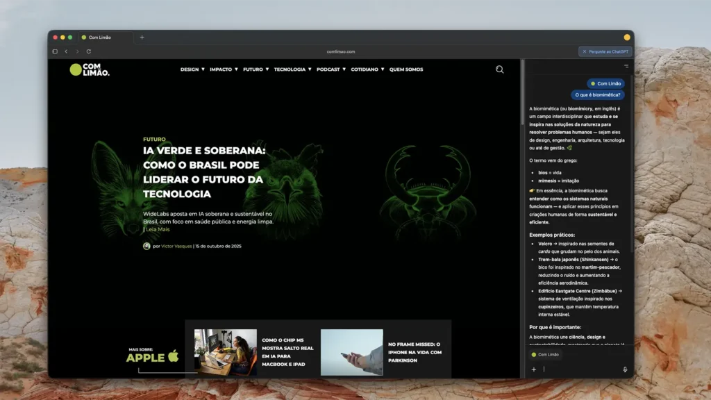 ChatGPT Atlas: O navegador que entende o que você precisa