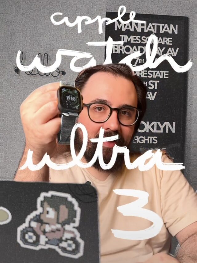 As novidades do Apple Watch Ultra 3