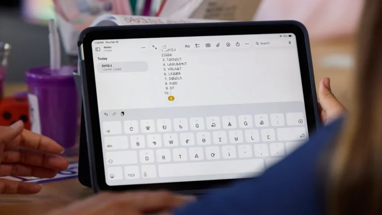 Como a Apple está ajudando a preservar a língua Cherokee